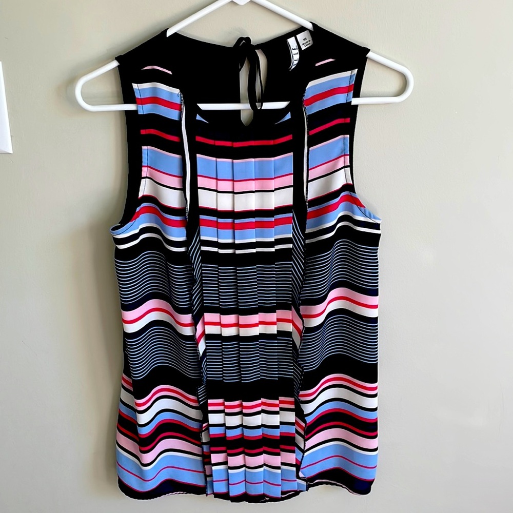 Elle striped blouse, size extra small